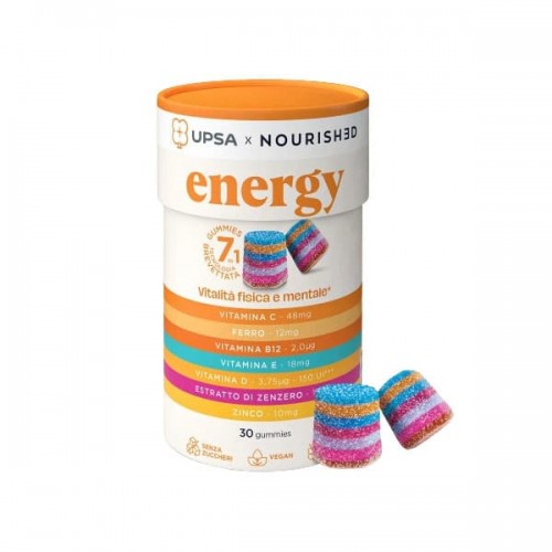 Upsa x Nourished Energy 30 Gummies