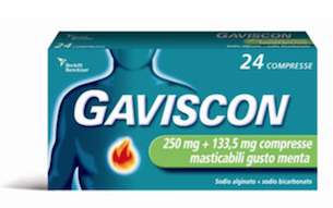 GAVISCON 24 COMPRESSE MENT250+133,5MG