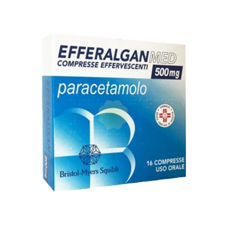 EFFERALGAN 500 mg 16 compresse effervescenti