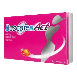 Buscofenact 400 mg 12 Capsule Molli