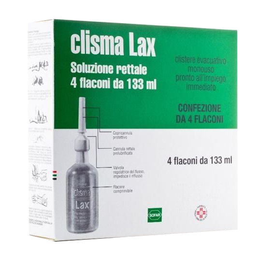 Clismalax 4 flaconi 133ml