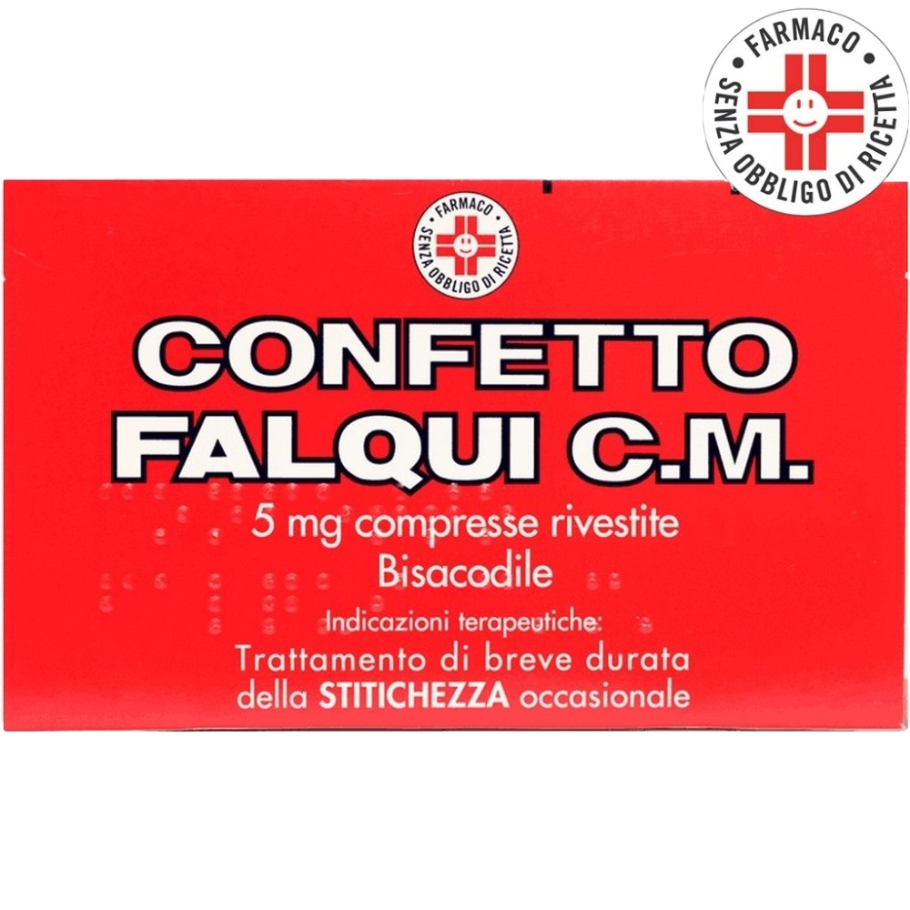 Confetto Falqui C.M. 20 Compresse Rivestite Da 5 mg