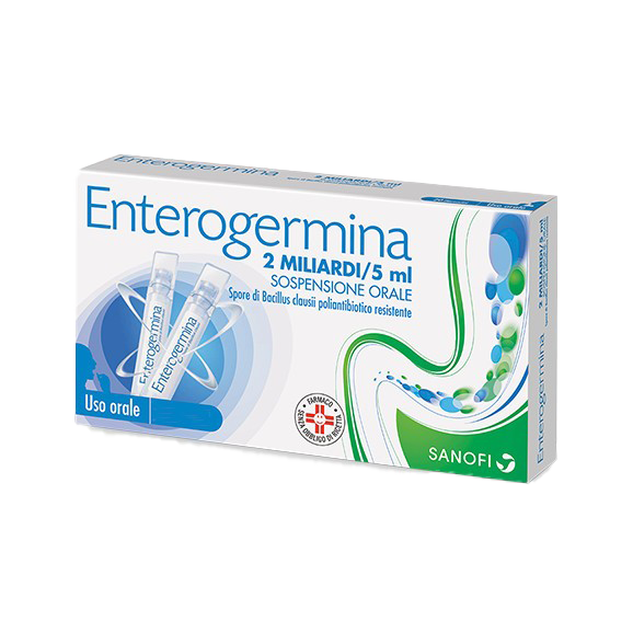 Enterogermina 10 Fiale Orali 2Miliardi / 5ml