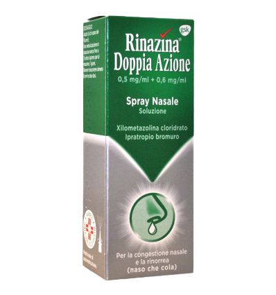 RINAZINA Doppia Azione 10 ml 5mg+6mg