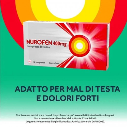 NUROFEN 400 mg 12 compresse rivestite