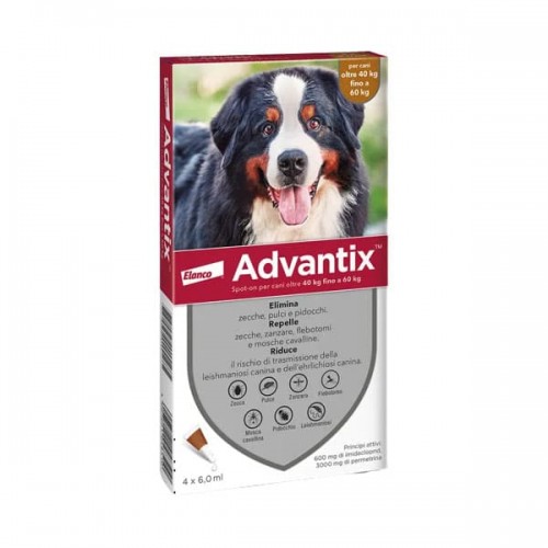 Advantix Spot On Cani 40-60 kg 4 Pipette