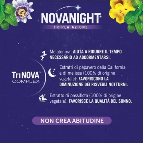 Novanight Rilascio Rapido 30 Compresse