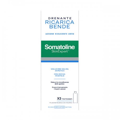 Somatoline Skin Expert Bende Snellenti Drenanti Kit Ricarica