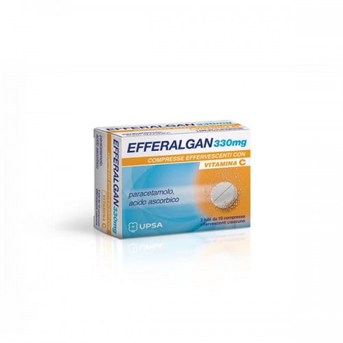 Efferalgan Compresse Effervescenti 330+200mg