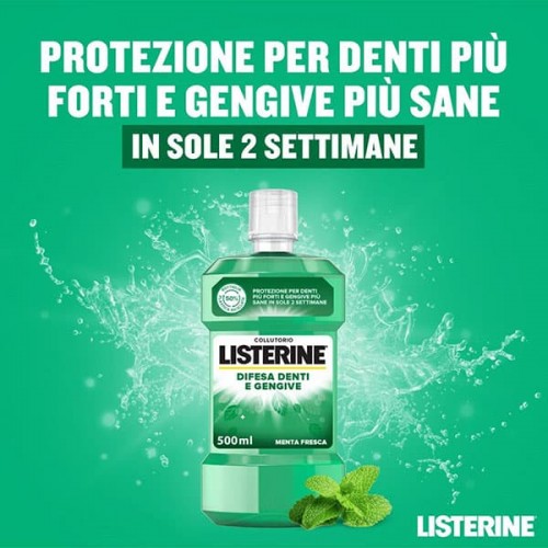 Listerine Difesa Denti e Gengive 500ml