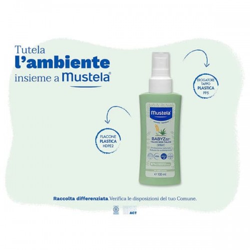 Mustela Talco Non Talco Spray 100ml