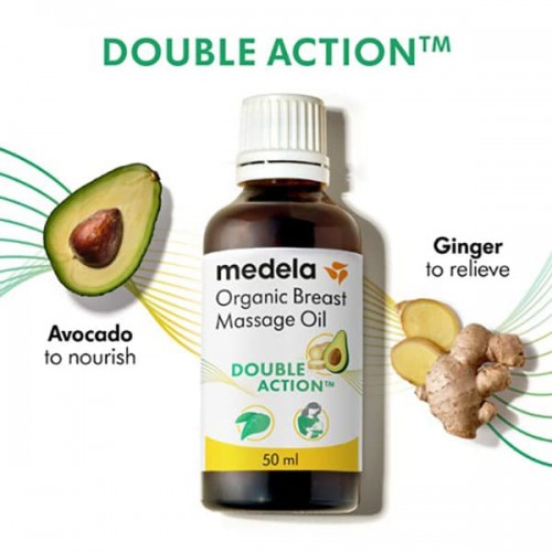 Medela Olio Massaggi Seno Organic & Vegan 50ml