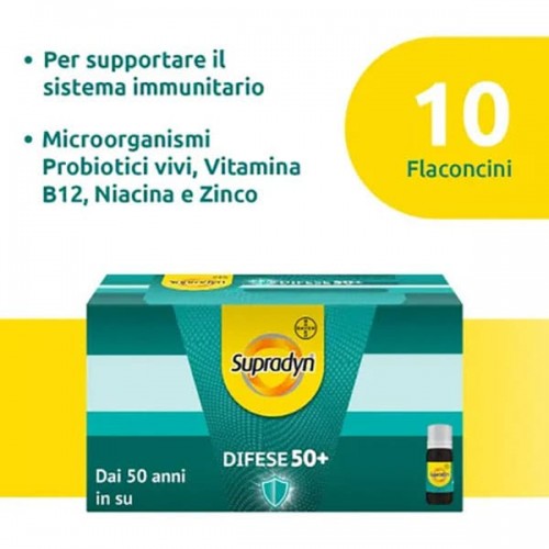 Supradyn DIfese 50+ 10 Flaconcini