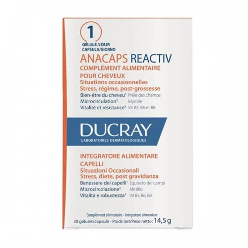 Anacaps Reactiv Capelli 30 Capsule