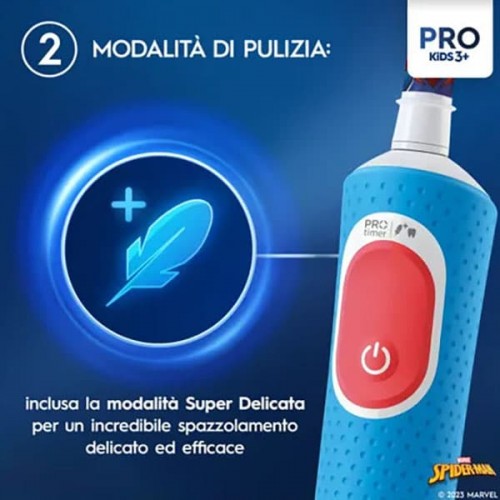 Oral-B Spiderman Spazzolino Elettrico