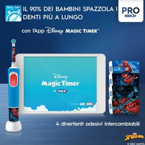 Oral-B Spiderman Spazzolino Elettrico