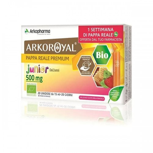 Arkoroyal Junior Pappa Reale 20 Flaconcini