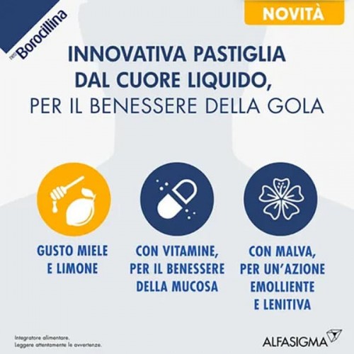 Neoborocillina Propolmiele+ Miele/Limone 16 Pastiglie
