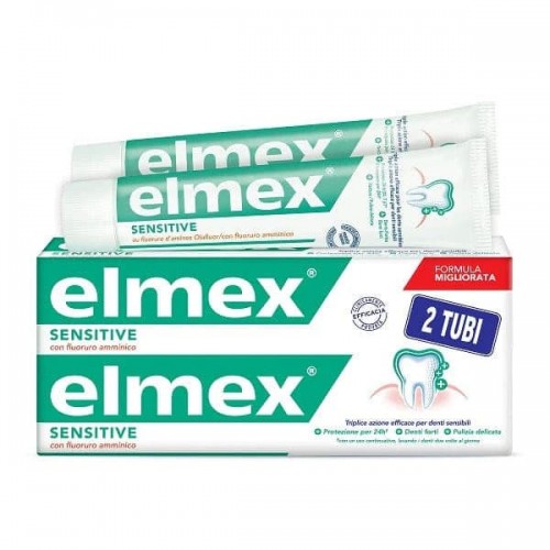 Elmex Sensitive Dentifricio Bitubo 75 ml