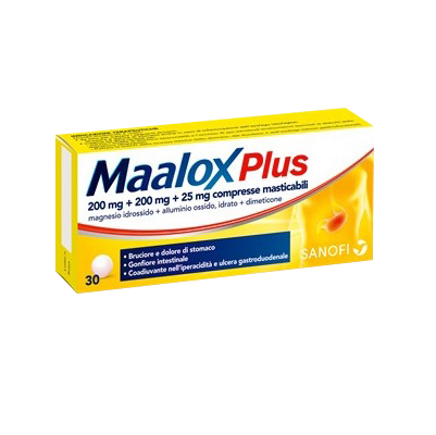 Maalox Plus 30 compresse masticabili