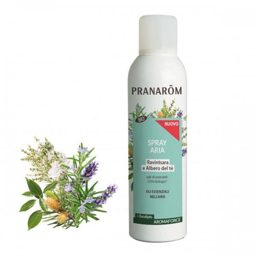 Pranarom Ravintsara e Albero del tè Spray Aria 150ml