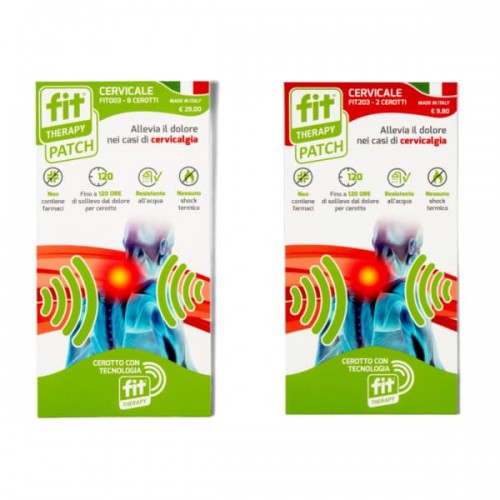 Fit Therapy Cerotto Cervicale 2 pezzi
