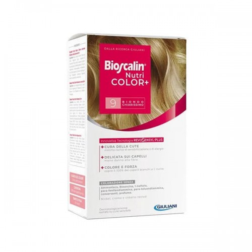 Bioscalin Nutricolor + Plus 9 Biondo Chiarissimo - Disponibilità Limitata