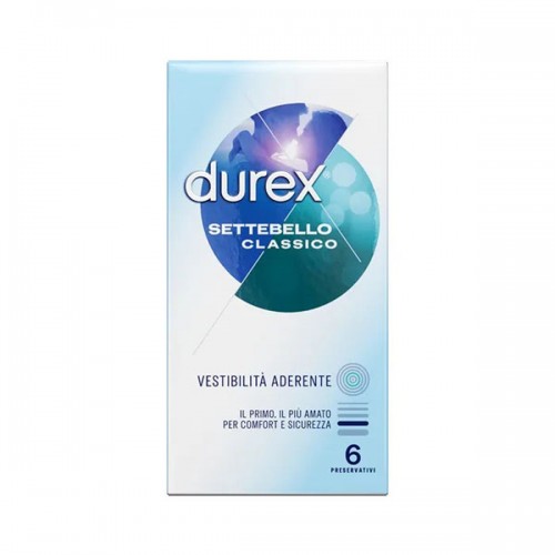 Profilattico durex settebello classico 6 pezzi