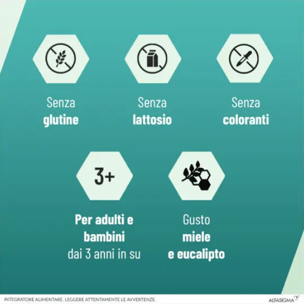 Neoborocillina propolmiele+ miele/eucalipto 16 pastiglie
