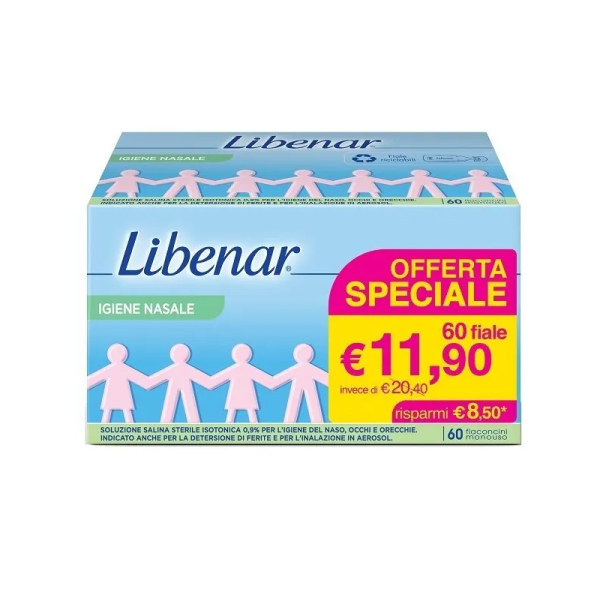 Libenar Igiene NAS Isoton 60 Flaconi
