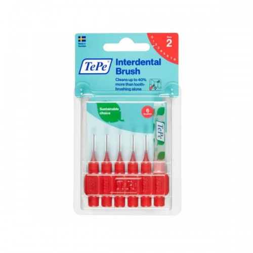 Tepe scovolino rosso 0,5mm 6 pezzi