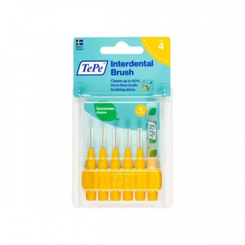 Tepe scovolino giallo 0,7 mm 6 pezzi