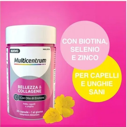 Multicentrum bellezza & collagene 30 capsule