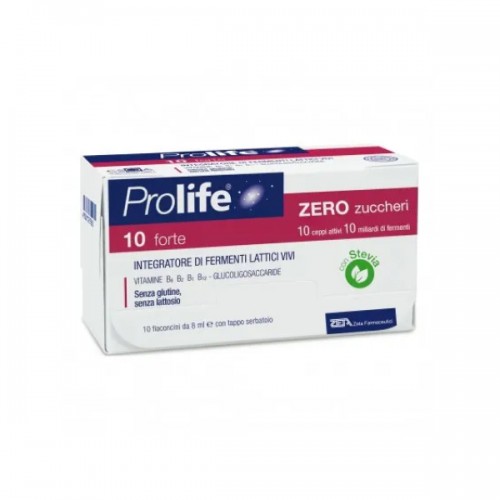 Prolife 10 miliardi zero zucchero 10 flaconi da 8 ml