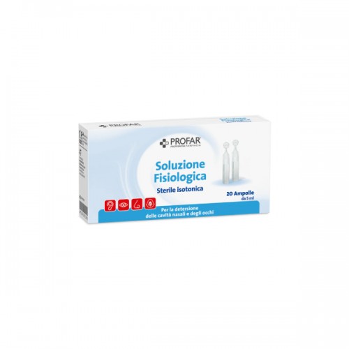 Profar Soluzione fisiologica sterile isotonica 20 ampolle da 5 ml