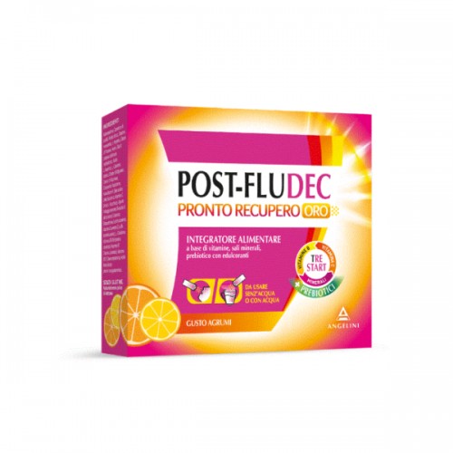 Postfludec agrumi pronto recupero oro 12 bustine