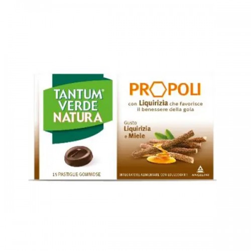 Tantum verde natura 15 pastiglie liquirizia
