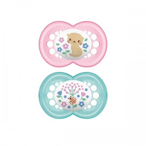 Mam original 6+ silicone femmina 2 pezzi