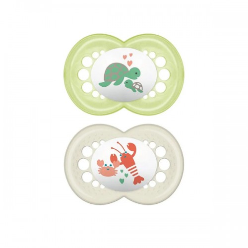 Mam original 6+ silicone neutro 2 pezzi