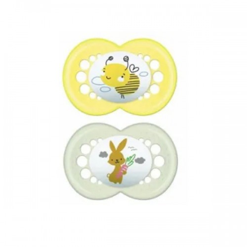Mam succhietto original night 16+ silicone femmina 2 pezzi