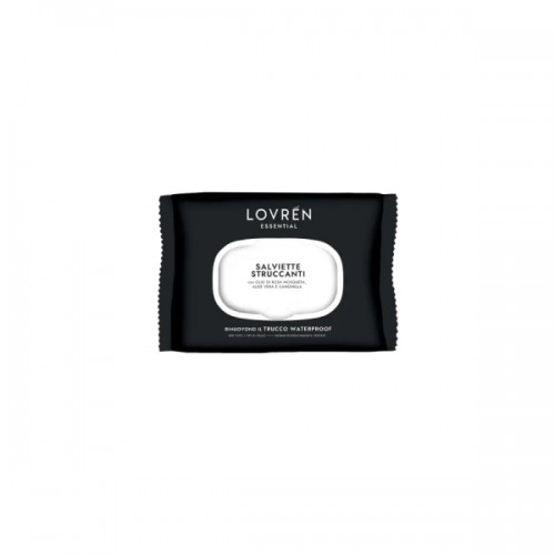 Lovren Salviette struccanti waterproof 20 pezzi