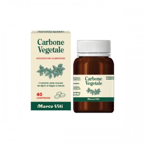 Carbone vegetale 40 compresse