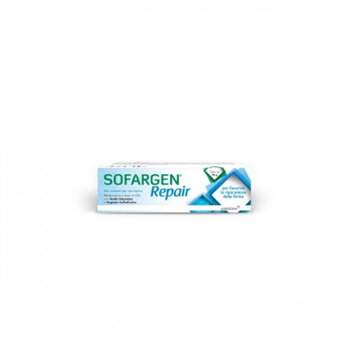 Medicazione sofargen gel acido ialuronico e argento sulfadiazina tubetto 25 g