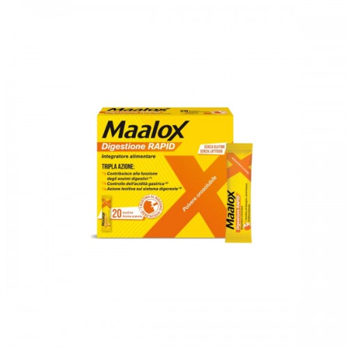 Maalox digestione rapid 20 bustine da 2 g
