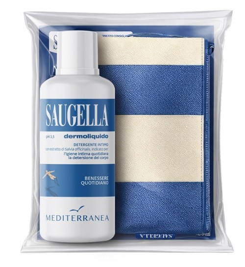 Saugella seguimi bundle dermoliquido 500 ml + gadget pochette