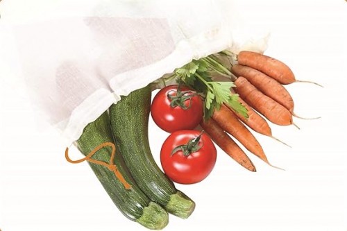 Ahtable 5 sacchetti taglia l 30 x 33 per frutta e verdura 1confezione