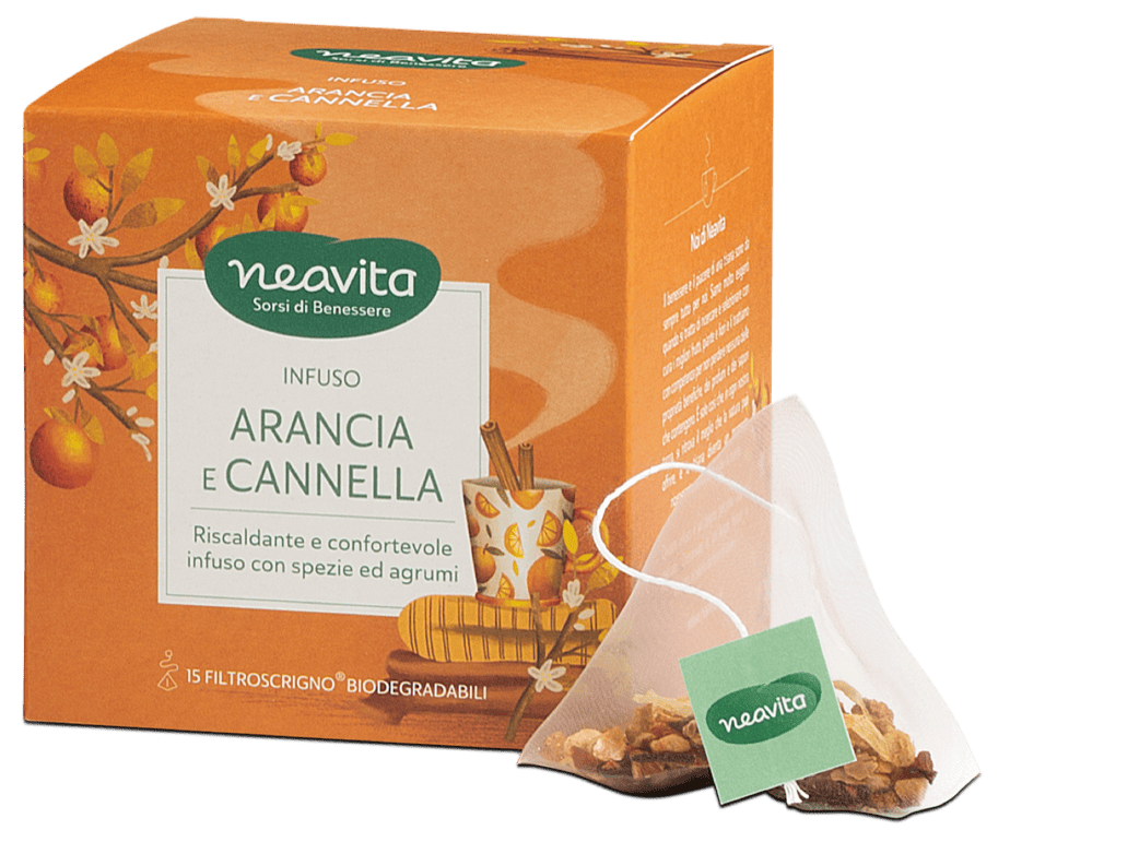 Neavita filtroscrigno arancia e cannella 15 filtri