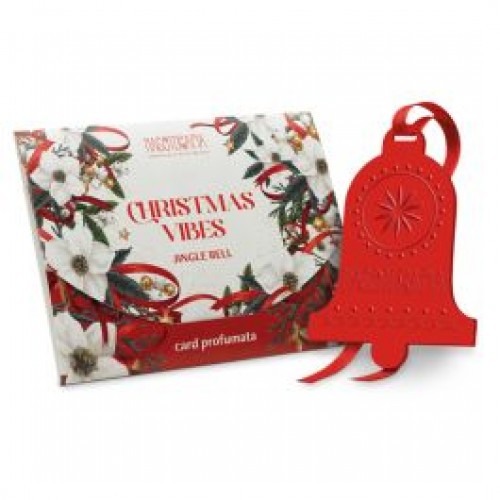 Nasoterapia card profumata singola jingle bell