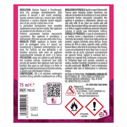 Alontan tropical spray 75 ml