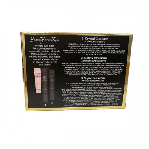 Laboratorio della farmacia sen cofanetto mini beauty defense crystal cleanser 15 ml + matrix rp seru